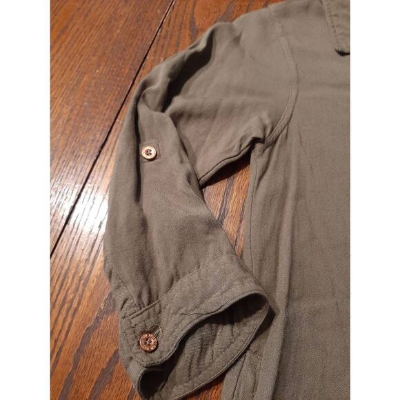 Girls Size 12 US Polo Association High Low Shirt Dress Button Front Long Sleeve - Picture 4 of 7